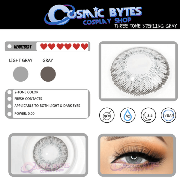 Magic Eye 1 PAIR / 2 PCS Fresh 3 Tone Contact Lens Doll Eye Effect