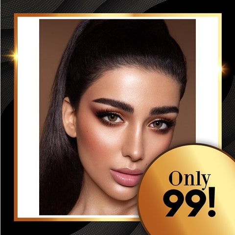 Magic Eye 1 PAIR / 2 PCS Dahab Dubai Contact Lens Natural Look For Dark Eyes!