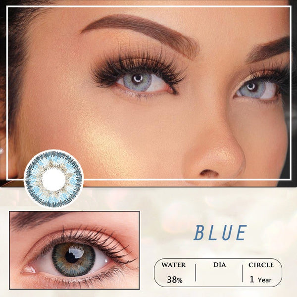 Lovely! 1 PAIR / 2 PCS Angel Ice Soft Contact Lens Doll Eyes Vibrant Lenses Graded SALE