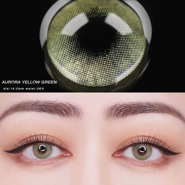 Lovely! 1 PAIR / 2 PCS Aurora Soft Contact Lens Doll Eyes Vibrant Lenses Graded SALE