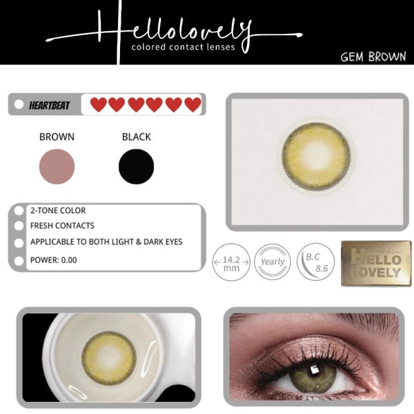 Magic Eye 1 PAIR / 2 PCS Gem Doll Eye Effect For Dark Eyes!