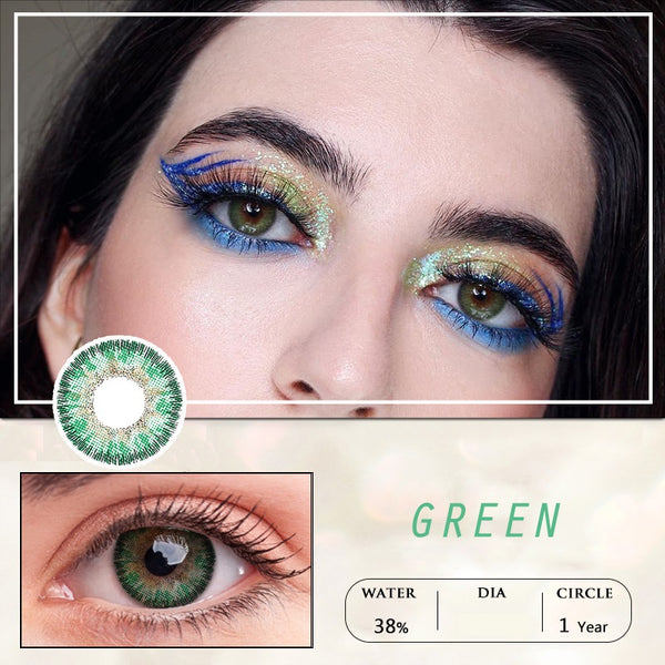 Lovely! 1 PAIR / 2 PCS Angel Ice Soft Contact Lens Doll Eyes Vibrant Lenses Graded SALE
